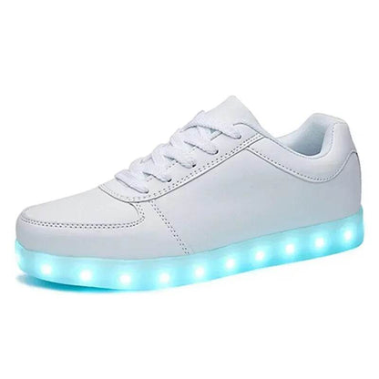 Maogu Luminous Sneakers - USB Rechargeable LED Light-Up Shoes - Buy Center UK