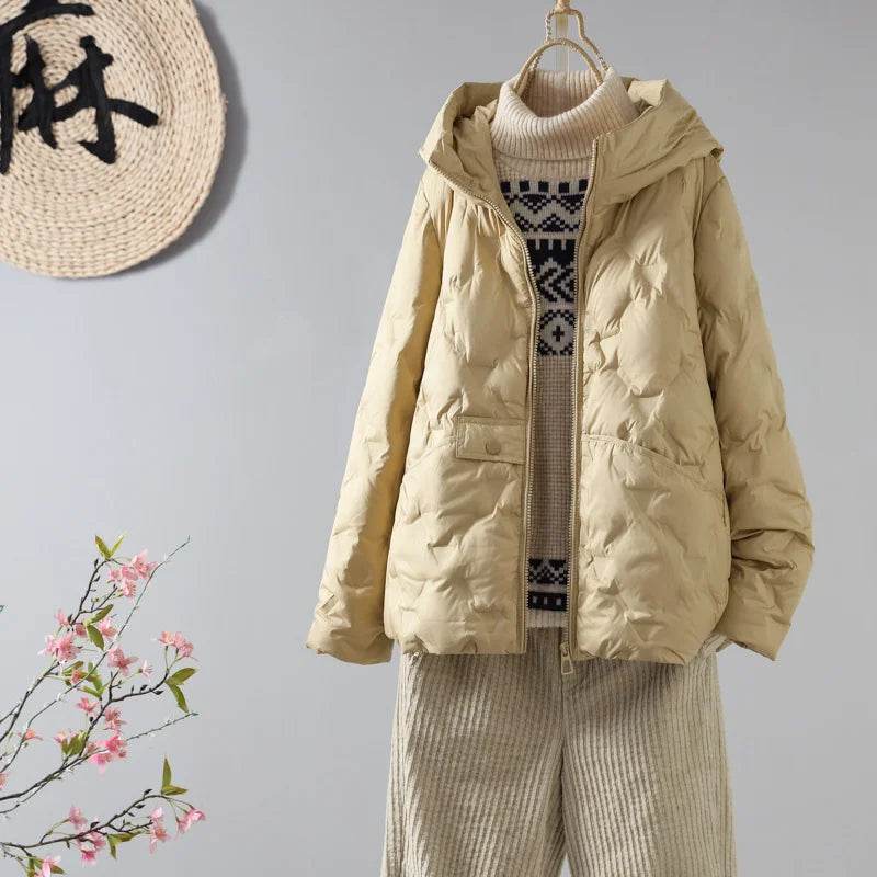 Buy Center Women's Ultra Light Puffer Jacket - 90% Duck Down, Warmth - Buy Center UK