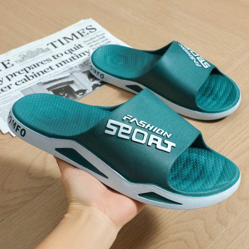 Buy Center Men's Slippers - Trendy Non-Skid Summer Sandals - Buy Center UK