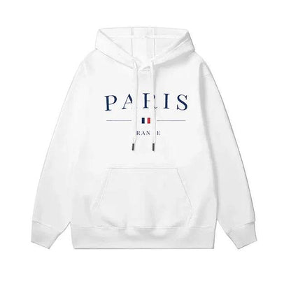 Buy Center Men's Hoodie Set - Paris Print Sweatshirt & Jogger Pants - Buy Center UK