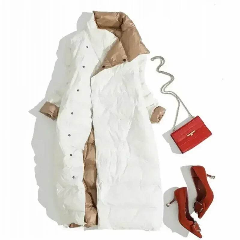 Buy Center Women's Warm High Neck Down Jacket - Cozy & Stylish - Buy Center UK