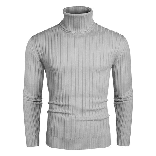 Buy Center Men's Winter Turtleneck Sweater - Warm & Stylish Knit - Buy Center UK