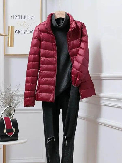 Buy Center Women’s Ultralight Down Jacket - Windproof & Slim Fit - Buy Center UK