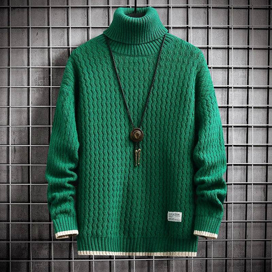 Buy Center 4XL-M Winter Men's Turtleneck Sweater - Warm & Casual - Buy Center UK