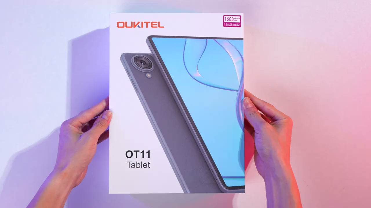 OUKITEL OT11 Android 14 high qualityprice ratio Tablet  8000mAh  11 inch 16GB RAM  128GB ROM 13MP5MP  T606 OctaCore  Dual SIM 4G LTE5G WiFiOTGFace IDBT50GPS Stylus