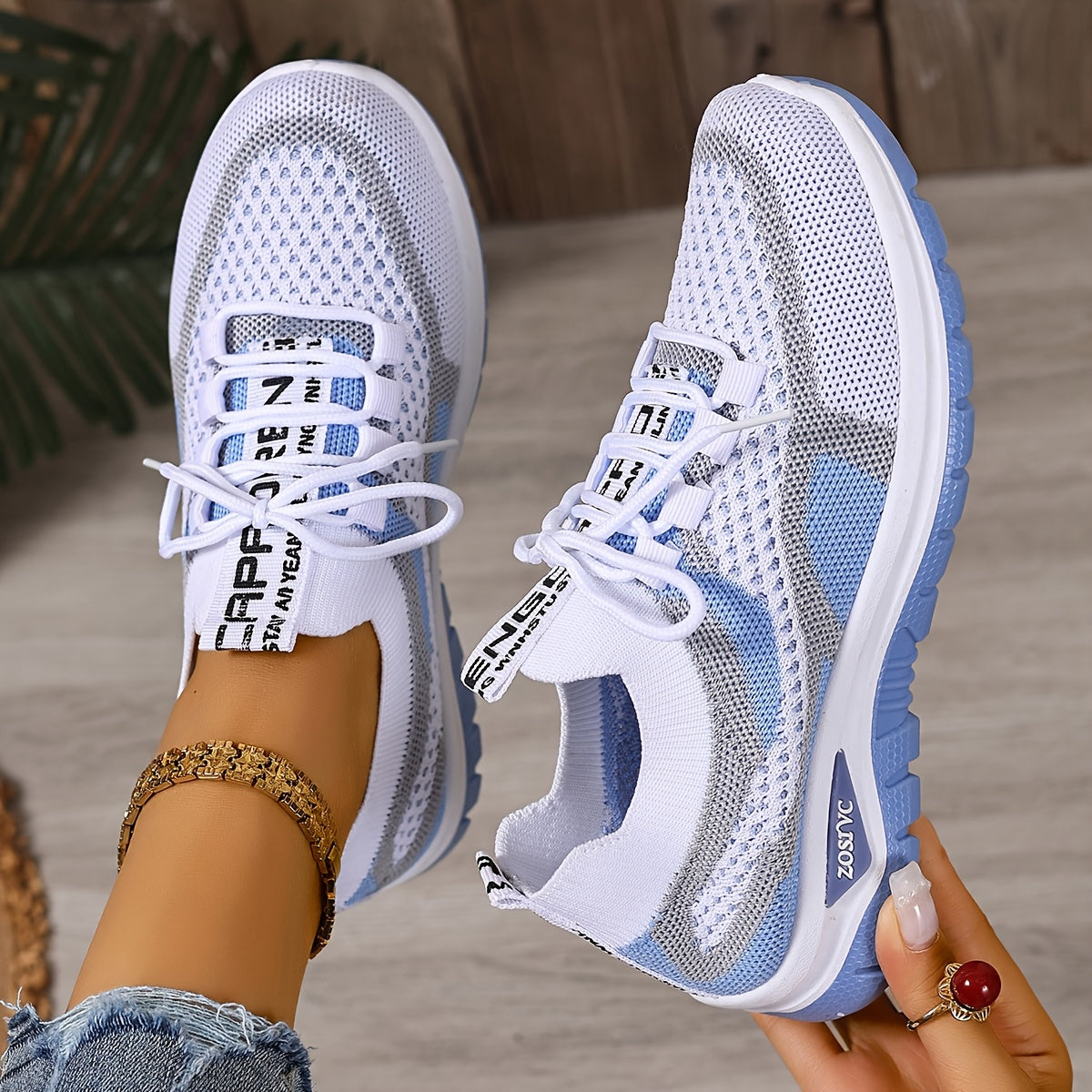 WomenS Lightweight Breathable White Sneakers  Comfortable LowTop LaceUp Walking Shoes with NonSlip PVC Sole Ideal for Travel Shopping and Casual Wear Casual Footwear  Stylish Laceup Shoes  Comfortable Footwear